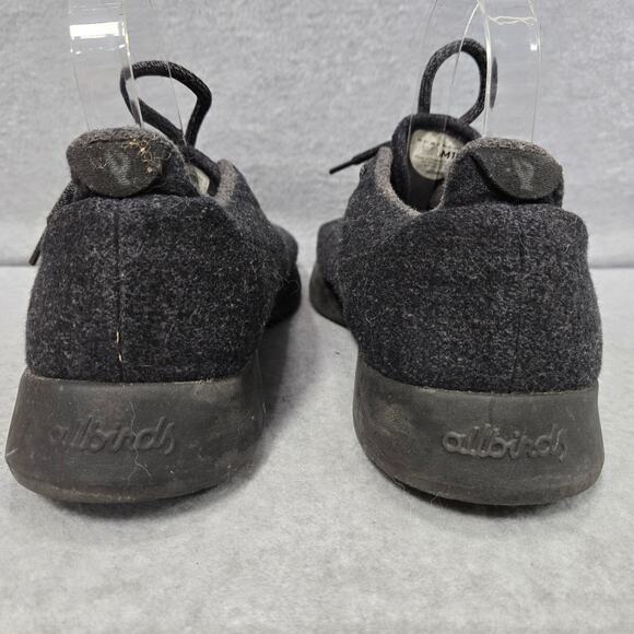 Allbirds Men's Black Wool Runners Size 13 - Picture 5 of 11